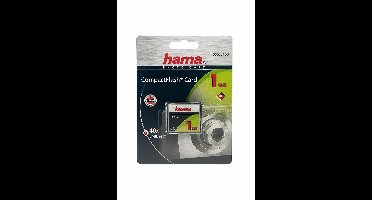 Hama CompactFlash Geheugenkaart 1GB – Voor Digitale Camera’s en Apparaten
