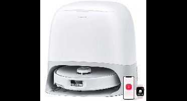 Roborock Qrevo Curv - Robotstofzuiger met multifunctioneel station 3.0 - 18500 Pa - Anti-klit systeem