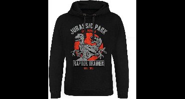 Jurassic Park - Raptor Trainer Epic Hoodie Black-S