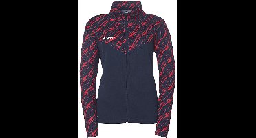 Uhlsport Damen Trainingsjacke Progressive 28 Poly Jacke 1002270 Marine/Rot-XL