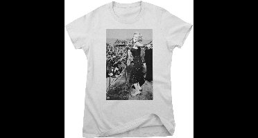Marilyn Monroe Damen Crowd Stopper Photo Girly Tee RD-5-MM003-DTG White-S