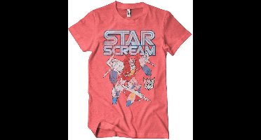 Transformers Starscream Washed T-Shirt Red/Heather-M