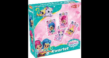 Tactic Shimmer & Shine Kwartet – Kaartspel – Kinderspel – Vanaf 4 jaar – 2-4 spelers