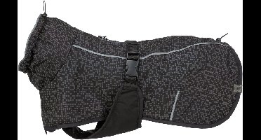 Trixie hondenjas limoux reflect zwart / grijs 30 cm