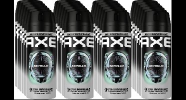 Axe Apollo Anti-Transpirant Deodorant Spray - Deodorant - 150ml - Voordeelverpakking 24 stuks