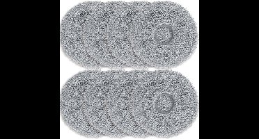 Dweilpads Geschikt Geschikt voor Dreame L10s Ultra, L10 Ultra, L10s Pro, Xiaomi X10+ 8-pack