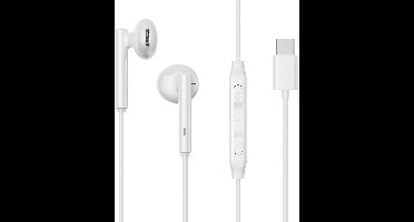 Joyroom Type-C Half In-Ear Oordopjes - Wit