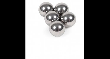 GripoBalls - Verdikking voor bestek of pen- optie: 5 verzwaringskogeltjes inox 10 g