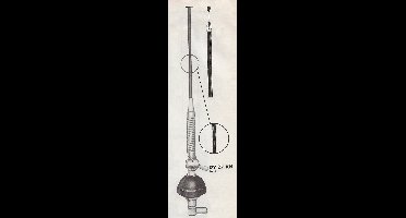 Midland DV27XN korte 27mc antenne