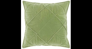 Unique Living - Kussen Doutzen 45x45cm nile green