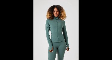 Vest Björn Borg Women Borg Full Zip Midlayer Balsam Green-M