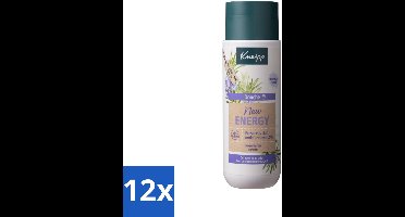 12 x Kneipp Douche New Energy 200 ml - Douchegel - Energie - Rozemarijn - Natuurlijke Geur - Hydraterend