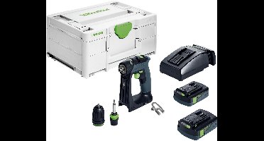 Festool CXS 18 C 3,0-Plus Accu Schroefboormachine 18V 3.0Ah in Systainer - 576883