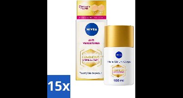 NIVEA - Bodyolieserum - Luminous630 Tegen Striae - Tegen striemen & vlekken - Zwangerschapsstriemen - Huidolie - 100 ml - Bulkverpakking - 15 stuks