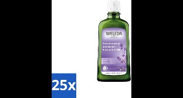 25 x WELEDA - Ontspanningsbadmelk - Lavendel - 200 ml - Ontspanningsbadmelk Lavendel - Badmelk Lavendel - Lavendelbad - Ontspanning Bad - Badmelk Voor Slapen