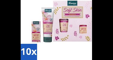 10 x Kneipp - Soft Skin Favourites Geschenkset - Amandelbloesem - Kneipp Soft Skin Amandelbloesem - Huidverzorging Geschenkset - Douchegel - Huidolie - Amandelolie