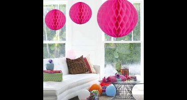 Folat - Honeycomb fuchsia roze 50 cm