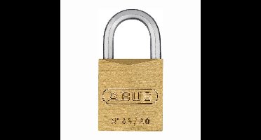 ABUS cilinder hangslot 85/20 gelijk sluitend 39 mm - 2434