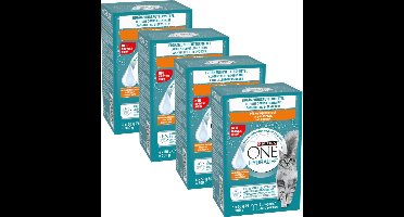 PURINA® ONE® Hydralife - Kattenvoer natvoer - Kip - 24 x 50 g