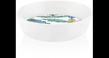 Asir Saladeschaal - Wit Blauw