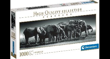 Clementoni - Puzzel - 1000 Stukjes - Herd of Giants - Puzzel Voor Volwassenen - High Quality Collection