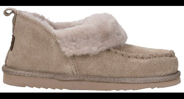 Warmbat Wiluna Pantoffels Dicht - Taupe - Maat 37