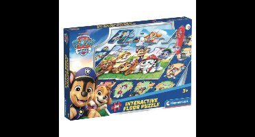 Clementoni - Paw Patrol - Interactieve Vloerpuzzel - 24 stukjes