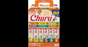 INABA Churu kat Multipack Kip - 80 stuks