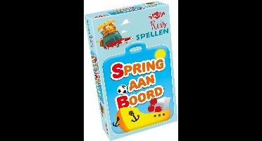 Tactic Spring aan Boord – Bordspel – Compacte Editie – Woord- en Categorie Spel – Vanaf 8 Jaar – 2 of Meer Spelers