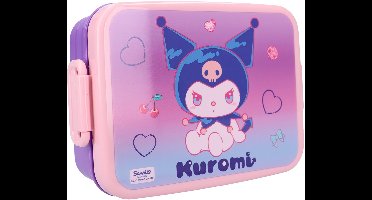 Hello Kitty & Friends Lunch Bunch Lunchbox - Kuromi - Paars