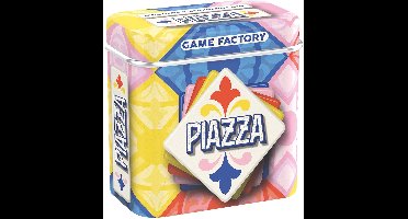 Game Factory Piazza, Bordspel, Op speelstenen gebaseerd, 8 jaar, Familiespel
