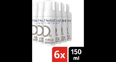 Neutral - 0% Lotion - Face Wash - 6 x 150 ml