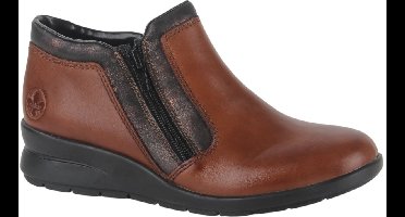 Rieker L4883-24 dames enkellaarzen sportief maat 38 bruin