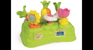 Baby Clementoni - Baby Garden - Motoriek Speelgoed - Mini Activiteitentafel - Educatief Speelgoed - vanaf 10 maanden