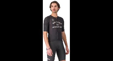 Castelli Vintage 34 Korte Mouw Wielertrui Grijs L Man