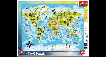 Trefl 31340, 25 stuk(s), Dieren, 4 jaar