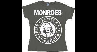 Marilyn Monroe Damen Girly T-Shirt SH-5-15139-H10-5 DarkGrey-XXL