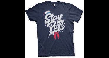 Ghostbusters Stay Puft T-Shirt Navy-2XL
