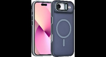 TUNIQ Back cover voor iPhone 17 Air - MagSafe - Met Camera Stand - Grijs