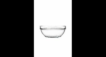 Asir - Glazen Kommenset - 6 stuks - Transparant - 6,3 x 6,3 x 14 cm