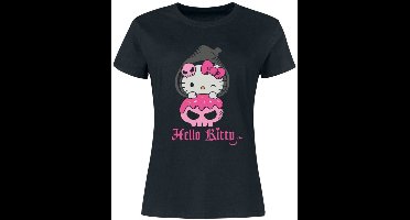 Hello Kitty Hello Kitty Dames T-shirt - zwart - L
