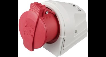 Sygonix SY-6261876 CEE-wandcontactdoos 16 A 5-polig 415 V/AC 1 stuk(s)