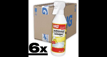 HG Schimmel-, Vocht- en Weerplekkenreiniger - 6 x 500 ml - Voordeelverpakking