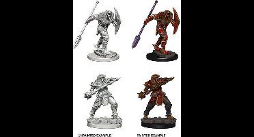 D&D Nolzur's Marvelous Miniatures Dragonborn Fighter Male (with Spear)