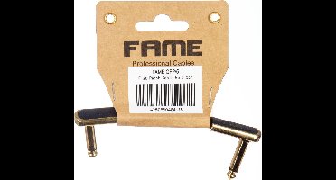 Fame GFP/5 Patch Cable Flat 50mm (Black) - Kabel