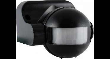 REV bewegingsmelder 180° zwart