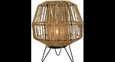 LED Tafellamp 26.5 cm Touw/Metaal