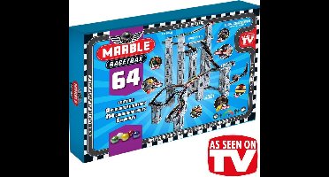 Marble Racetrax Grand Prix Knikkerbaan - Racebaan - 64 Sheets 9 Meter