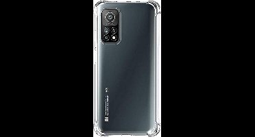 Shop4 - Geschikt voor Xiaomi Mi 10T Hoesje - Zachte Back Case Drop Proof Transparant