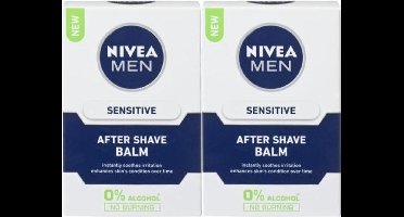 Nivea Men Sensitive After Shave Balsem - Duopak - 2 x 100 ml